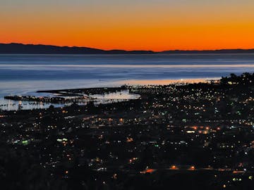 Santa Barbara Sunset and Ocean 